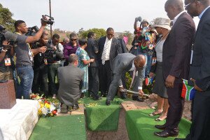 Nat Nakasa’s reburial at the Heroes Acres